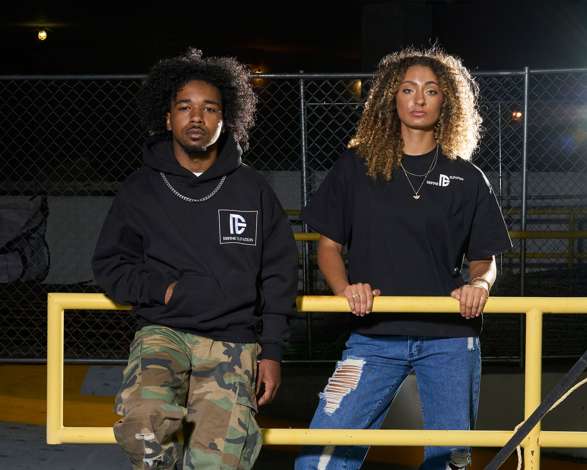 Black Define Elevation collection night campaign